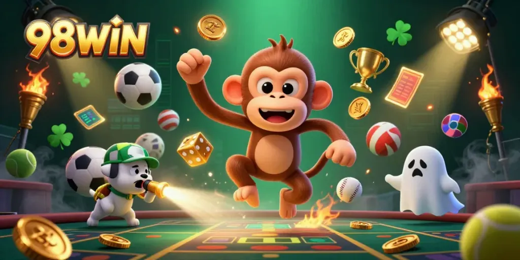Enjoy thrilling moments at 98WIN with dynamic ghostly adventures and exhilarating sports betting!