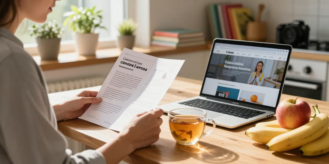 Understanding the causes of chronic heartburn in a cozy kitchen setting with a person reading a health brochure.