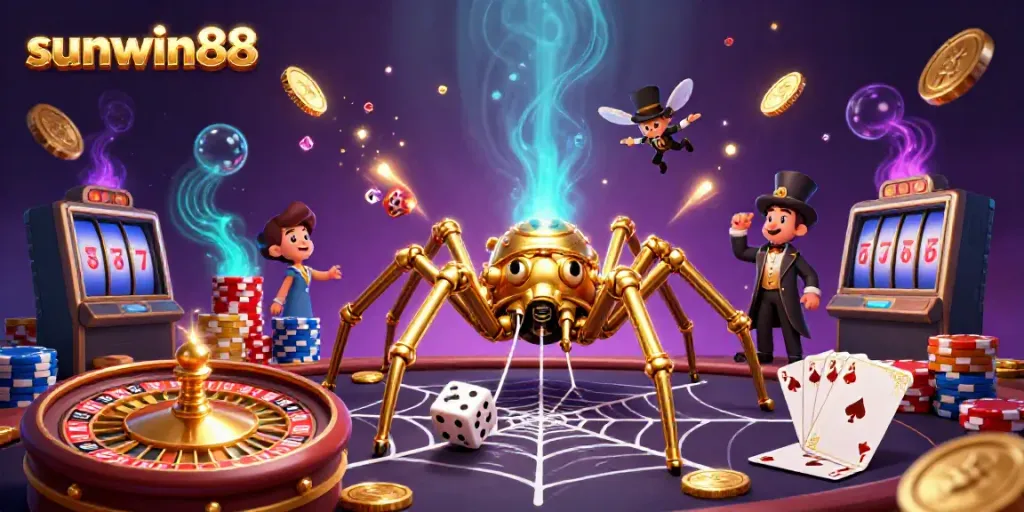 Experience thrilling gaming at sunwin88 with captivating action and vibrant casino elements.