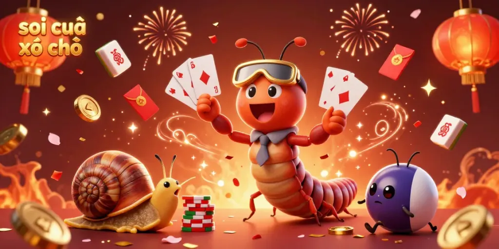 Engage with the soi cầu xổ số scene, where a meticulous millipede dealer and a high-roller snail create an exciting lottery atmosphere.
